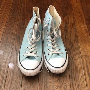 Converse All Stars Teal Size 12W 10M Light Blue Must Haves!